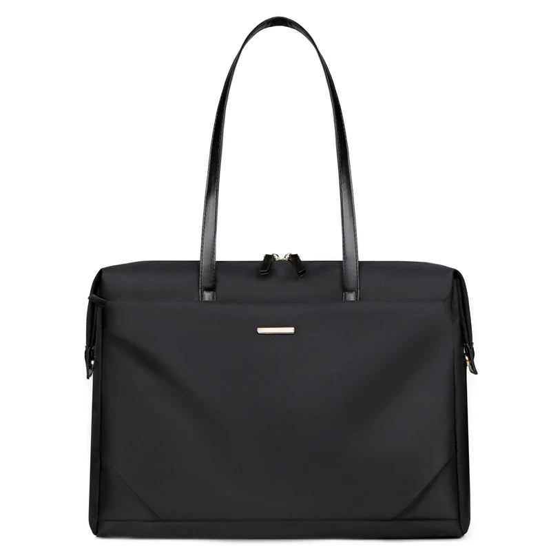 JMT-333194 Waterproof 14-Inch Nylon Laptop Bag for Women - Stylish Business Travel Handbag