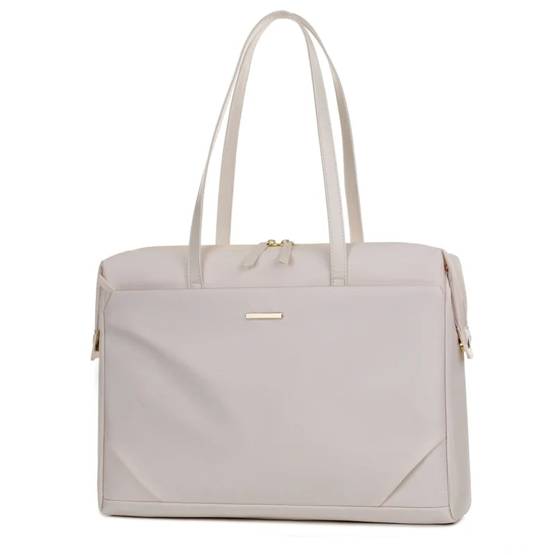 JMT-333194 Waterproof 14-Inch Nylon Laptop Bag for Women - Stylish Business Travel Handbag