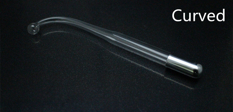 JMT-333514 Electrotherapy Instrument Accessories Set - Includes Mushroom Stick, Elbow Tube, Tongue Tube, and Comb in Red and Purple Light