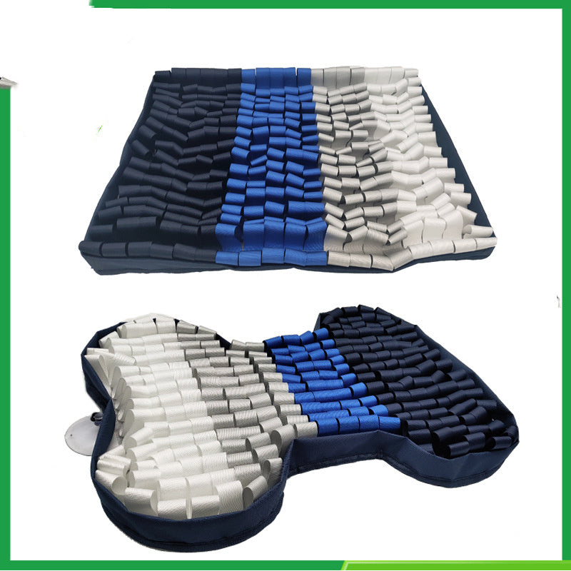 JMT-333514 Pet Sniffing Mat for Training and Feeding - Bone & Square Designs, Durable Nylon & Oxford Cloth, 40x53.5cm & 40x52cm