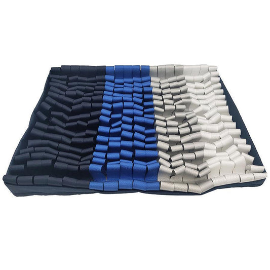 JMT-333514 Pet Sniffing Mat for Training and Feeding - Bone & Square Designs, Durable Nylon & Oxford Cloth, 40x53.5cm & 40x52cm