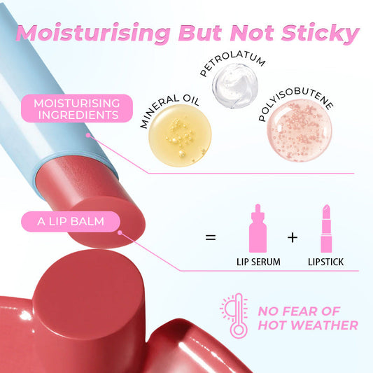 JMT-333642 Moisturizing Waterproof Lipstick in Multiple Shades for Long-Lasting Color