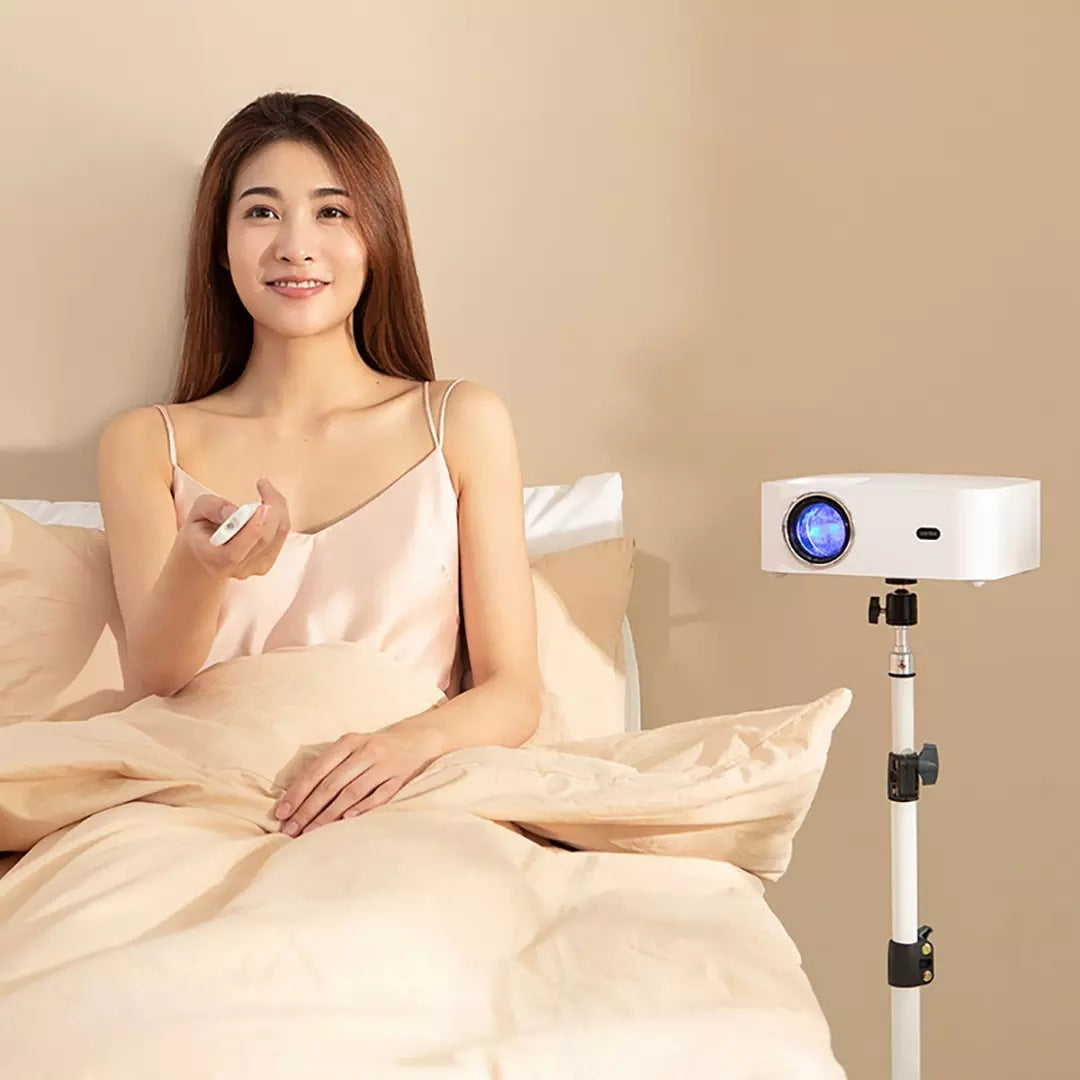 JMT-333706 Ultra-High-Definition 4K Portable Projector with Mobile Connectivity - 5000 Lumens, 1920x1080 Resolution, 40-120 Inch Projection Size
