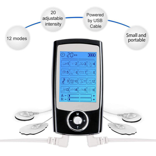 JMT-333770 Rechargeable Multi-Functional Cervical EMS Pulse Massager for Head, Neck, Back, and More