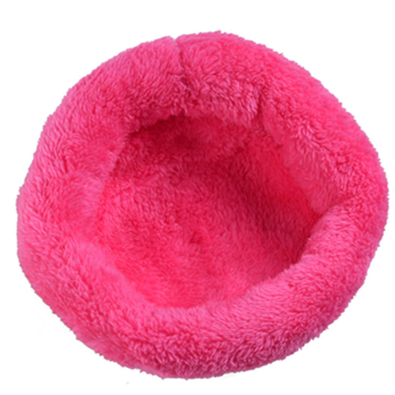 JMT-333834 Cozy Arctic Velvet Hamster Nest for Small Pets