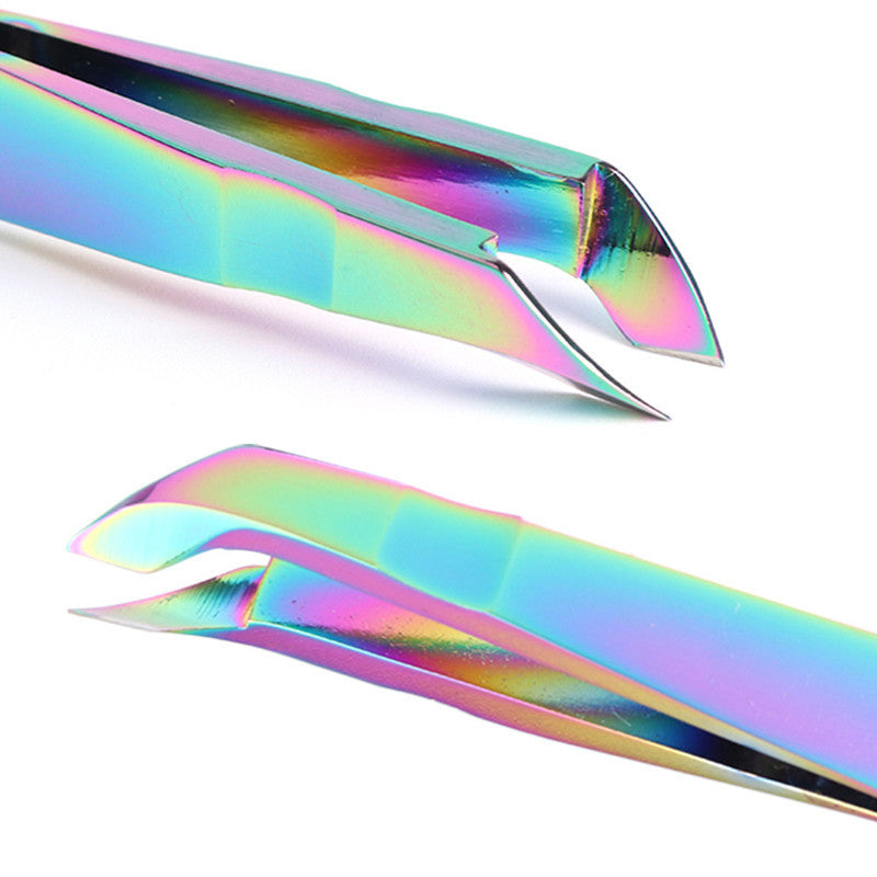 JMT-333834 Electroplated Nail Clippers with Dead Skin Fork Tweezers and Manicure Polishing Tool