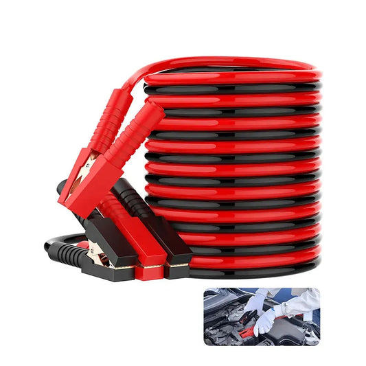 JMT-334154 Heavy Duty 12V Copper Car Jumper Cables for Emergency Start Assistance