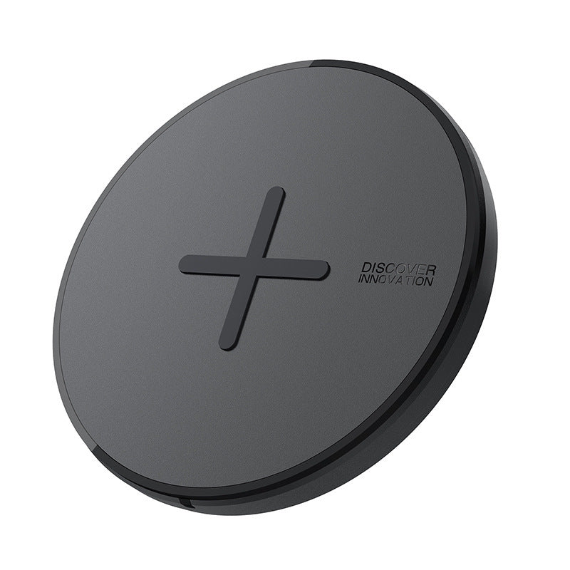 JMT-334346 Wireless Charging Pad with Indication Function - 2000mA Fast Charge, Black