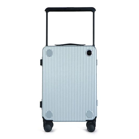 JMT-334410 Durable Hard Shell Aluminium Travel Trolley Case with Wide Handle