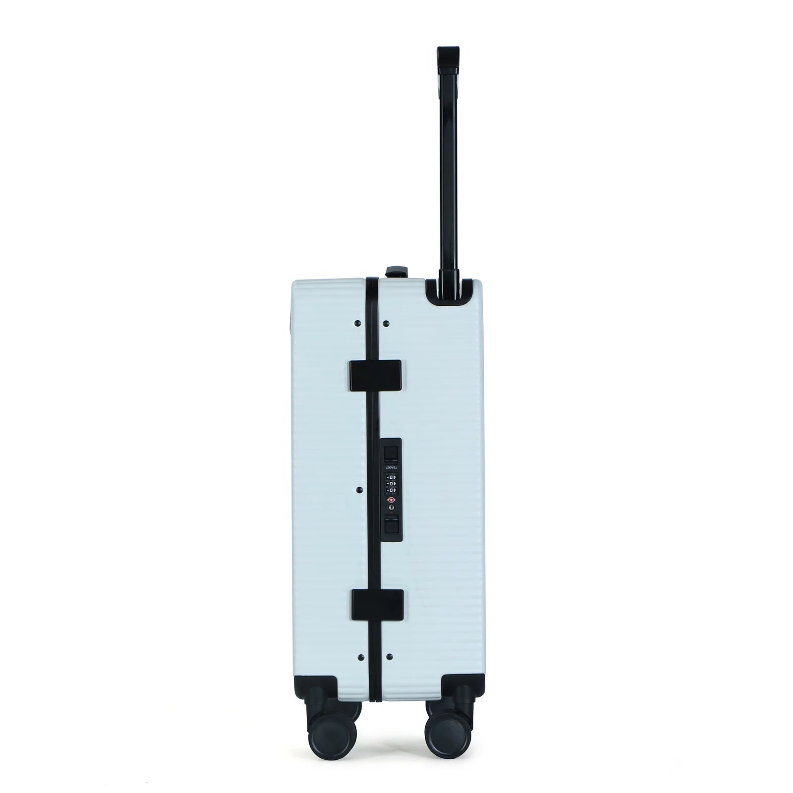 JMT-334410 Durable Hard Shell Aluminium Travel Trolley Case with Wide Handle