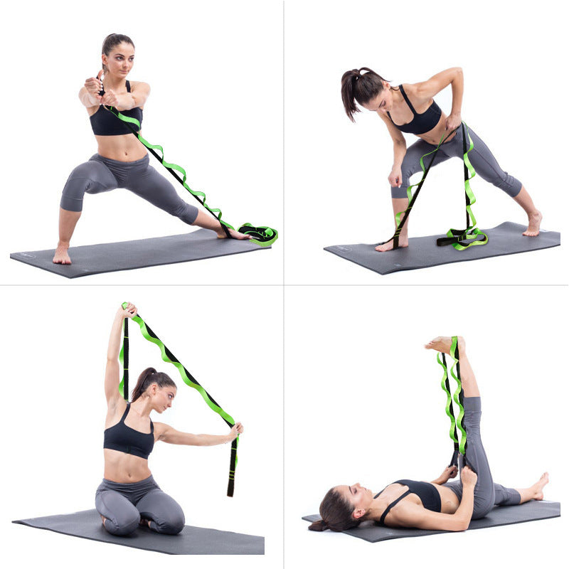 JMT-334602 Yoga Stretch Belt for Enhanced Flexibility and Posture Training