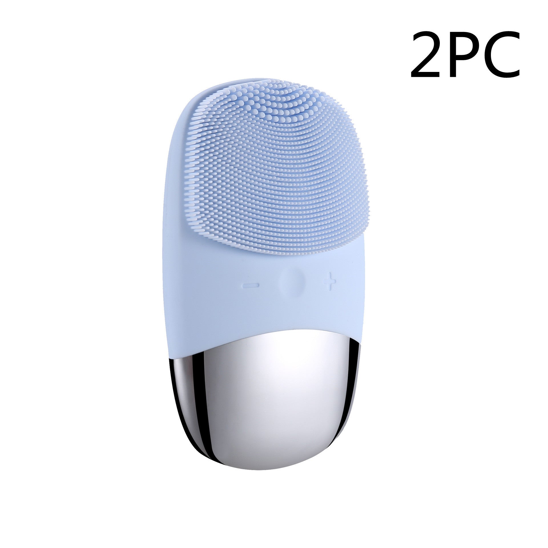 JMT-334666 Mini Silicone Electric Face Cleansing Brush with Sonic Technology and IPX7 Waterproofing for Effective Facial Care