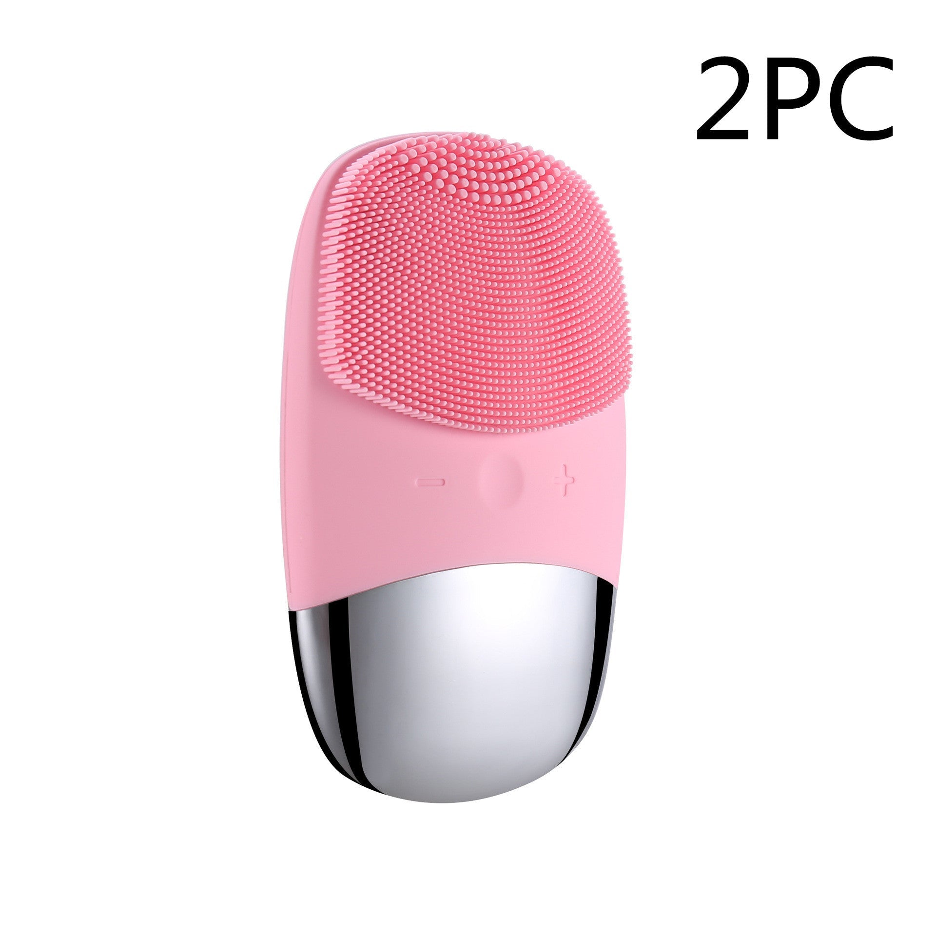 JMT-334666 Mini Silicone Electric Face Cleansing Brush with Sonic Technology and IPX7 Waterproofing for Effective Facial Care