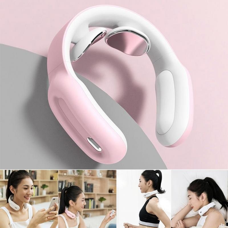 JMT-334922 Cervical and Shoulder Massager with Wireless Remote Control and Infrared Vibration Therapy
