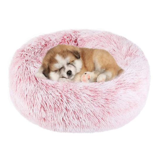 JMT-334986 Cozy Round Plush Pet Nest for Autumn and Winter - Soft Cloth Bed in Multiple Sizes and Colors