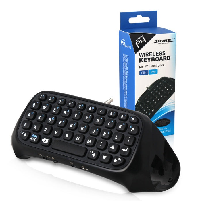 JMT-334986 Wireless Bluetooth Gamepad with Keyboard and Voice Chat for PS4 Console