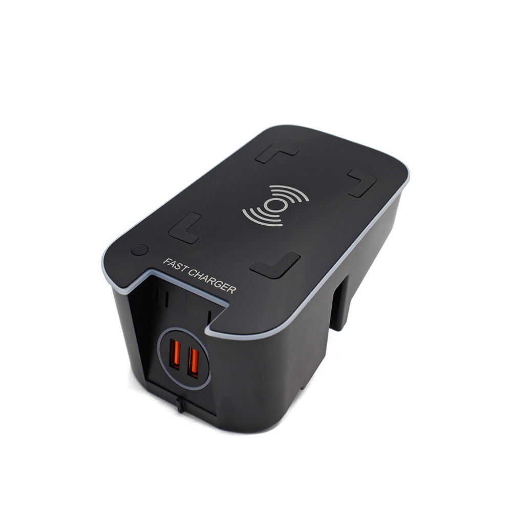 JMT-335370 15W Qi Wireless Car Charger for Volvo XC60, XC90, V90, S90 - Central Control Installation