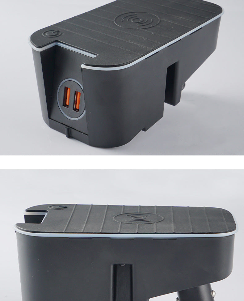 JMT-335370 15W Qi Wireless Car Charger for Volvo XC60, XC90, V90, S90 - Central Control Installation