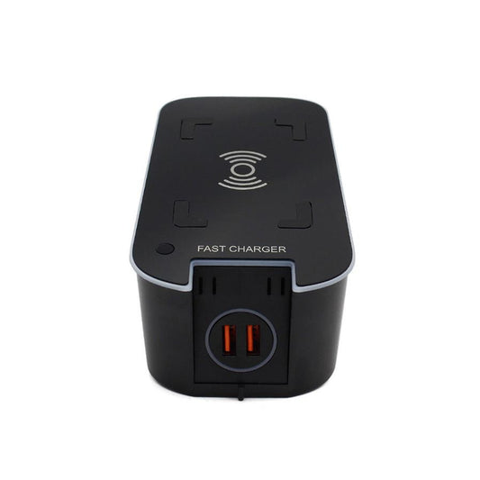 JMT-335370 15W Qi Wireless Car Charger for Volvo XC60, XC90, V90, S90 - Central Control Installation