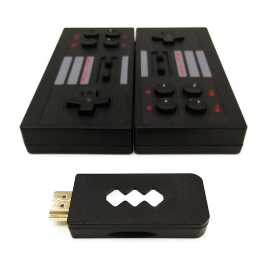 JMT-335690 Wireless 8-Bit Classic Game Console with Two Controllers and 568 Built-in Games