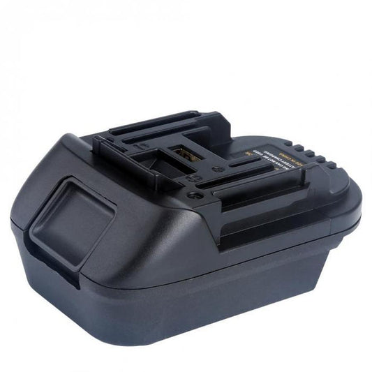 JMT-336010 Battery Adapter for Milwaukee DM18M to Makita H99F Compatibility
