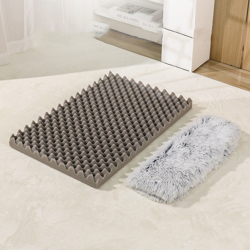 JMT-336138 Cozy Long Pile Square Pet Mat for Dogs and Cats - Various Sizes Available