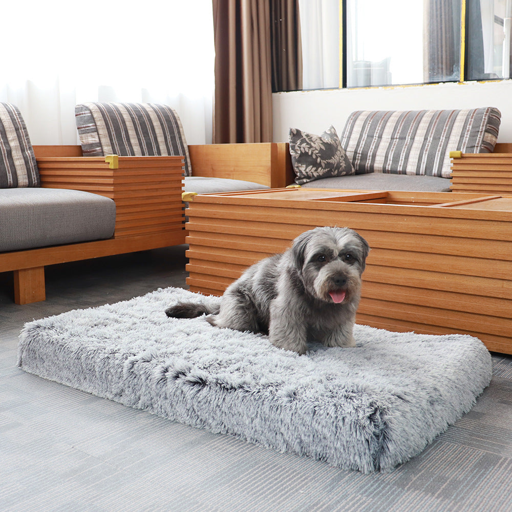 JMT-336138 Cozy Long Pile Square Pet Mat for Dogs and Cats - Various Sizes Available