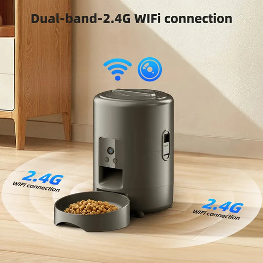 JMT-336202 Automatic 2L Pet Feeder with Smart Timer for Cats and Dogs
