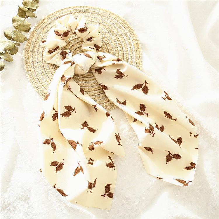 JMT-336202 Plaid Leaf Design Hair Band for Ladies