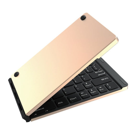 JMT-336458 Portable Bluetooth Folding Keyboard with Rechargeable Battery for iOS, Android, Windows, and Mac OS