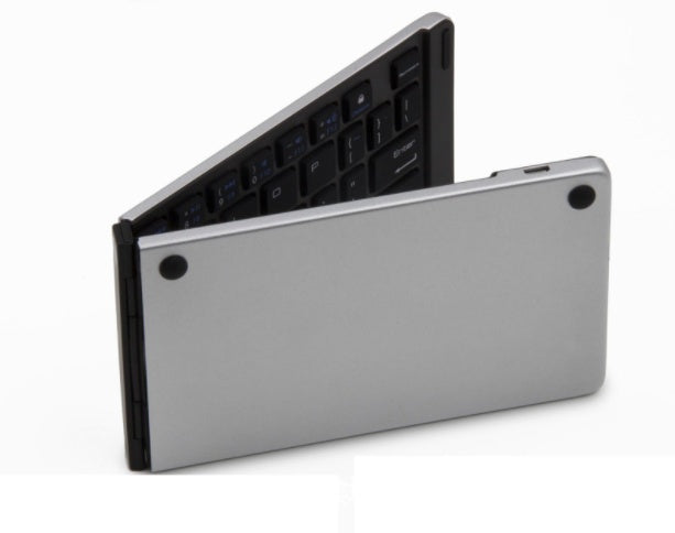 JMT-336458 Portable Bluetooth Folding Keyboard with Rechargeable Battery for iOS, Android, Windows, and Mac OS