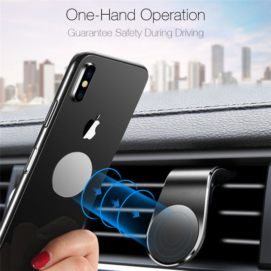 JMT-336842 Magnetic Air Vent Mount Holder for Cars – 360-Degree Phone and GPS Stand