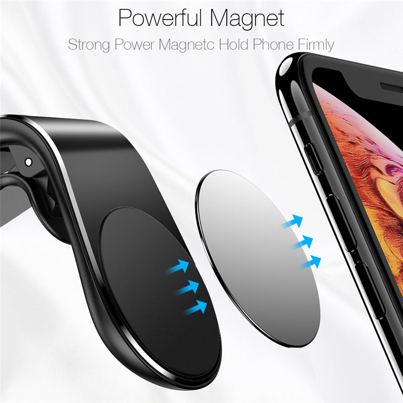 JMT-336842 Magnetic Air Vent Mount Holder for Cars – 360-Degree Phone and GPS Stand
