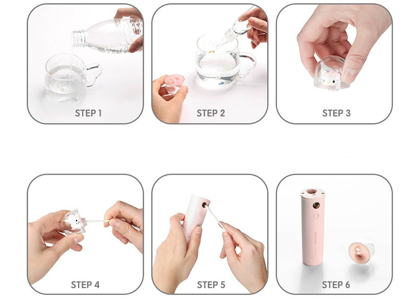 JMT-336970 Nano Water Mist Sprayer with 2200mAh Battery and Dual Spray Modes for Makeup and Hydration