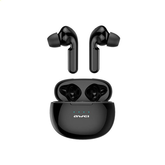 JMT-336970 Wireless Waterproof Touch Control In-Ear Headphones - Bluetooth 5.0, Stereo Sound, Call & Voice Control, Black