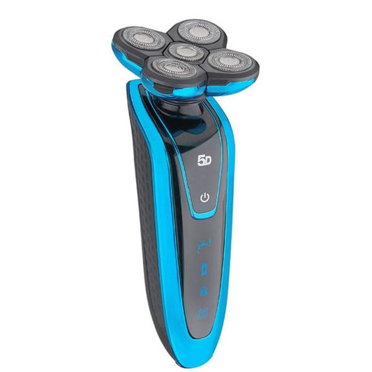 JMT-337226 Rechargeable 5D Rotary Shaver with Multi-Functional Heads and Full Body Wash Design