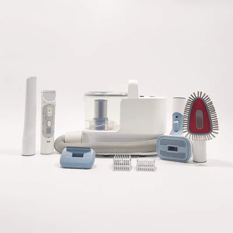 JMT-337290 5-in-1 Pet Grooming Vacuum Cleaner Kit for Dogs and Cats