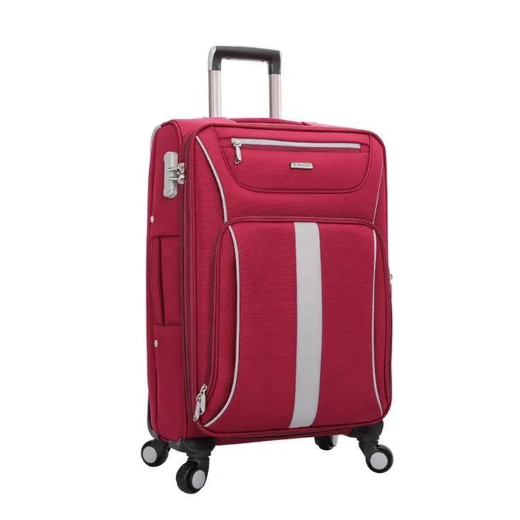 JMT-337866 3 Piece Set Travel Bag Suitcase Trolley in Matching Colours, Nylon Material - 20, 24, 28 Inch Options