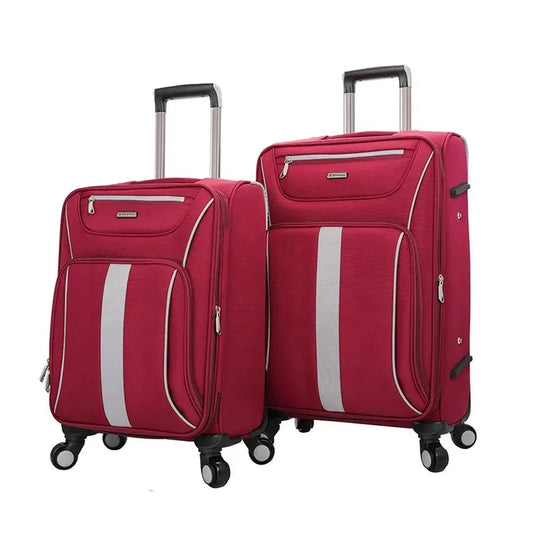 JMT-337866 3 Piece Set Travel Bag Suitcase Trolley in Matching Colours, Nylon Material - 20, 24, 28 Inch Options