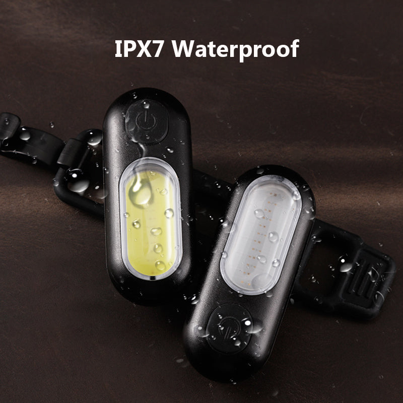 JMT-338186 USB Rechargeable Bicycle Night Riding Flashing Lights