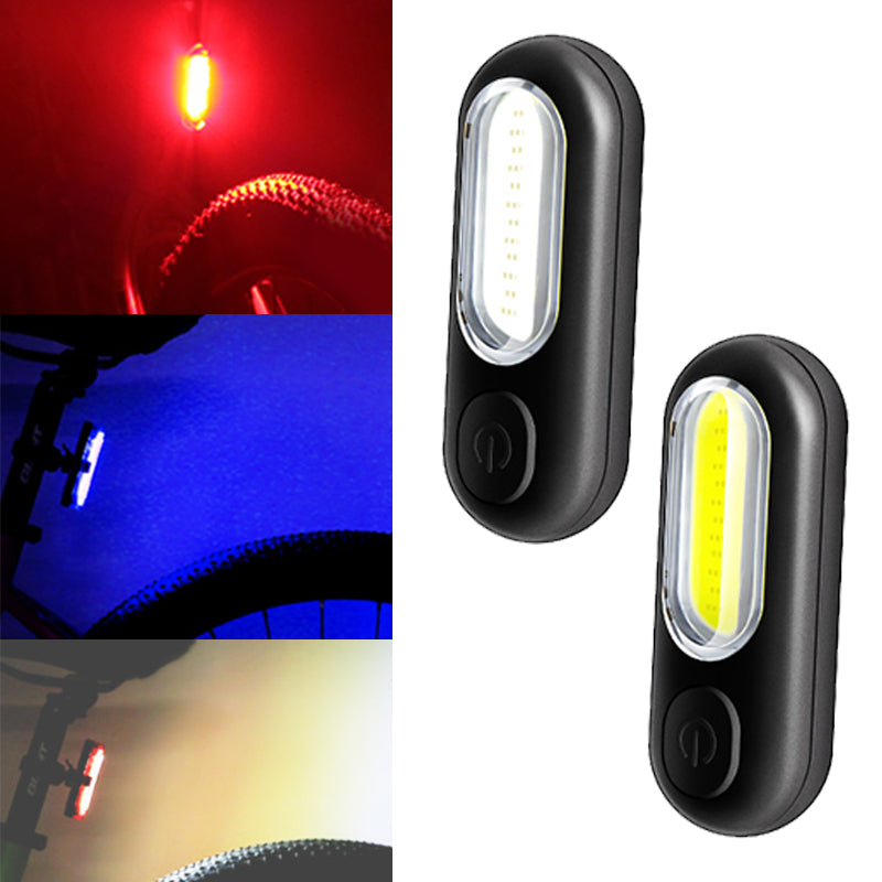 JMT-338186 USB Rechargeable Bicycle Night Riding Flashing Lights