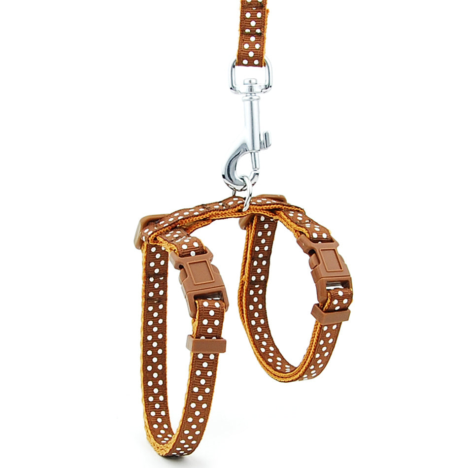 JMT-338314 Durable Nylon Cat Anti-Breakaway Leash for Safe Walking