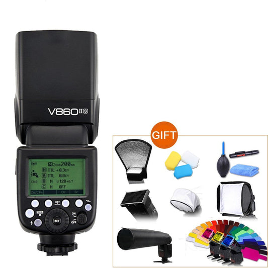 JMT-338506 V860II Second-Generation Professional Flash with E-TTL II Auto Control and 20-200mm Range