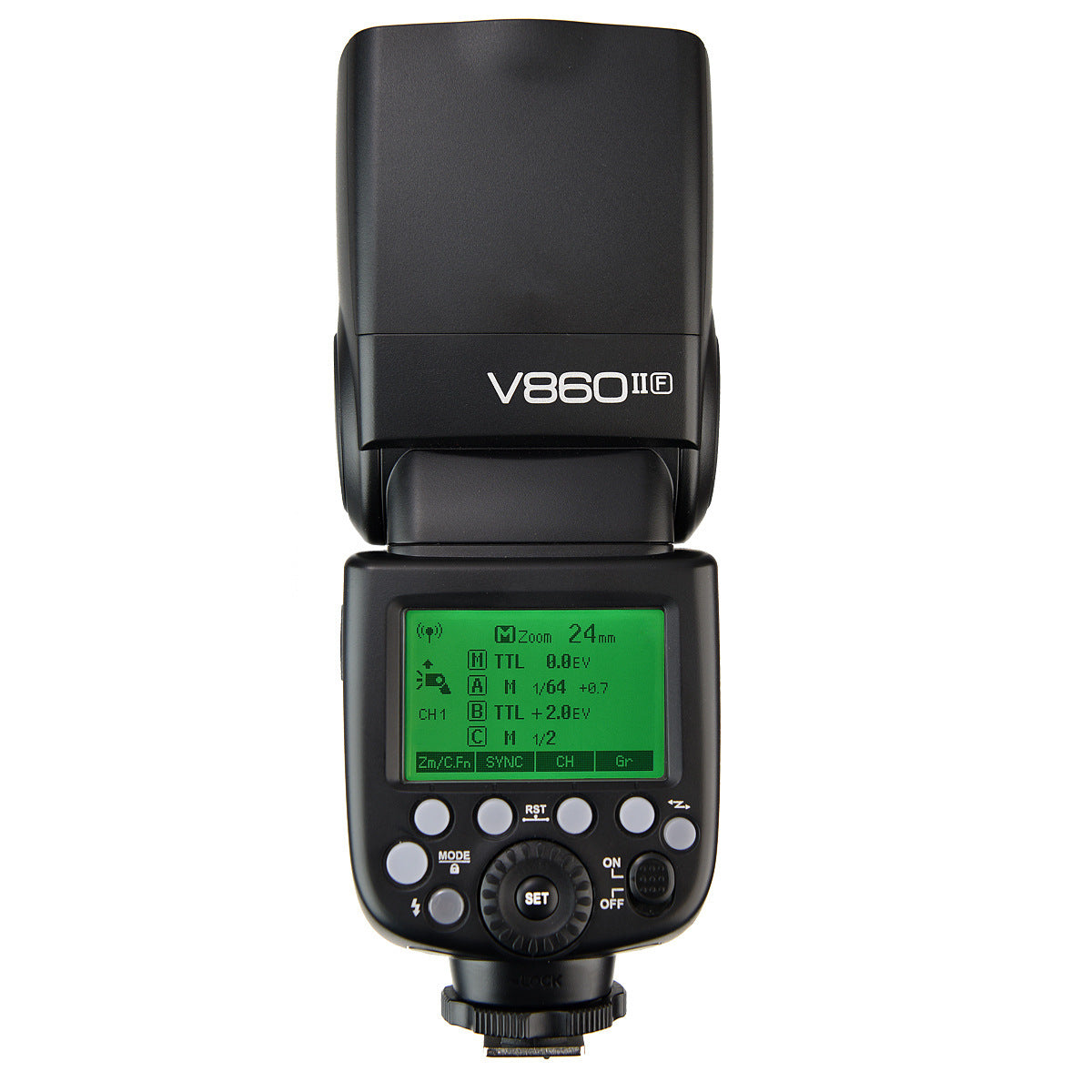 JMT-338506 V860II Second-Generation Professional Flash with E-TTL II Auto Control and 20-200mm Range