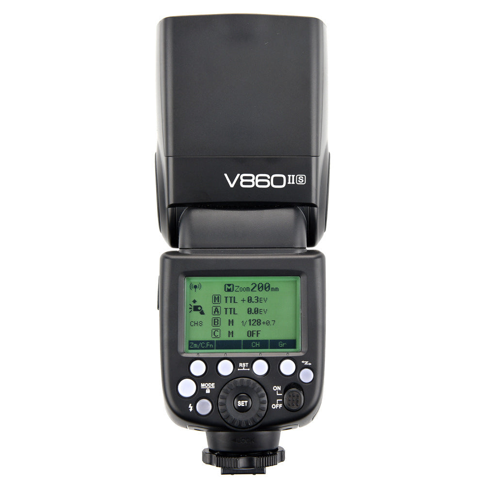 JMT-338506 V860II Second-Generation Professional Flash with E-TTL II Auto Control and 20-200mm Range