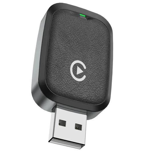 JMT-338634 Wireless CarPlay and Android Auto Adapter - USB Converter for iPhone to Connect via Bluetooth