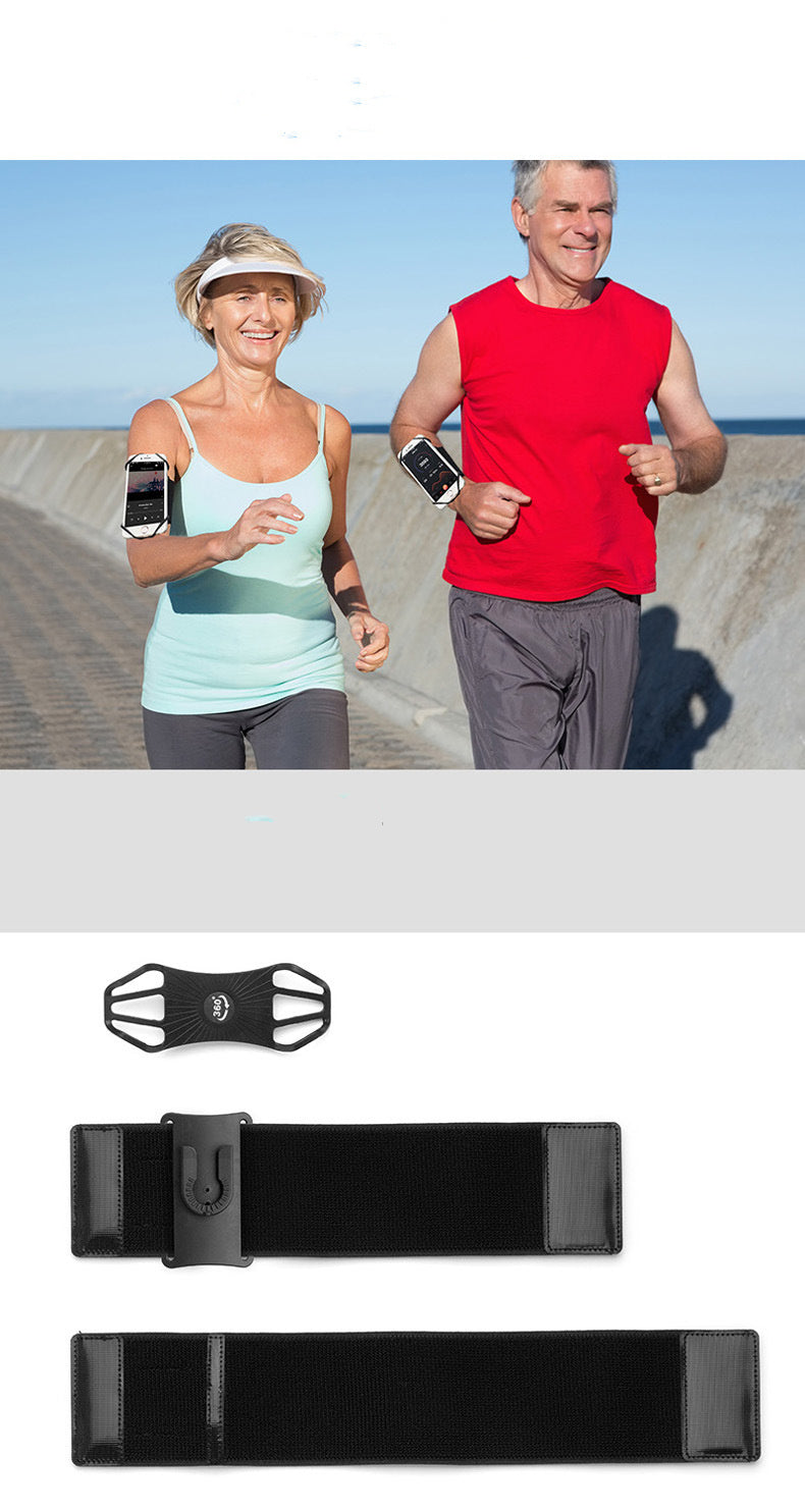 JMT-338826 Outdoor Sports Arm Strap for 4-6.5 Inch Smartphones, Black