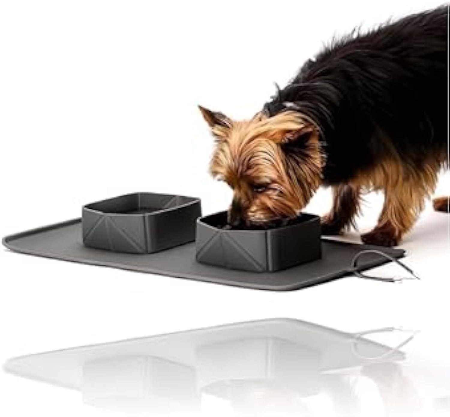 JMT-338954 Collapsible Silicone Pet Feeder Bowls for Dogs and Cats - Portable and Lightweight Travel Dishes for Food and Water