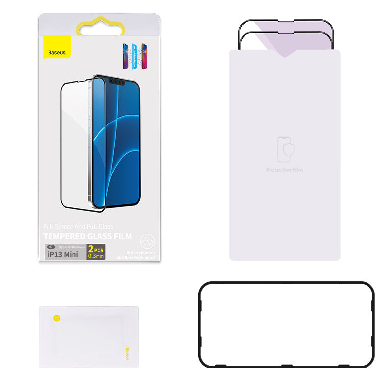 JMT-339146 Full Glass Anti Blue Light Tempered Screen Protector for iPhone 13 Series 5.4 inch