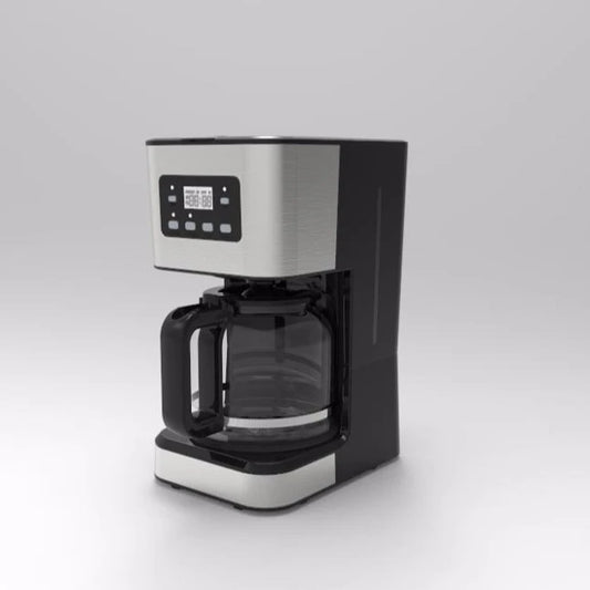 JMT-339402 950W 12-Cup 1.5L Coffee Maker with Filter for Customized Brewing